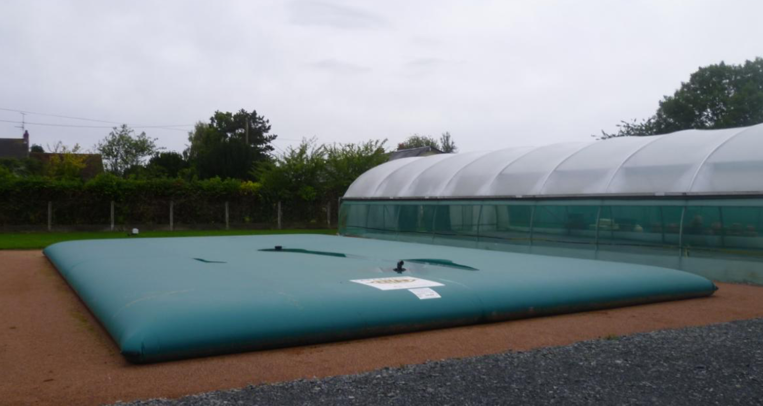 Citerne souple d'eau de pluie