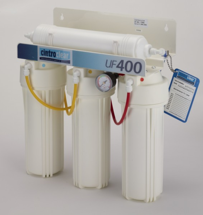 Cintroclear UF 400 purificateur d'eau du robinet par ultrafiltration Cintroclear UF 400 purificateur d'eau du robinet par ultrafiltration