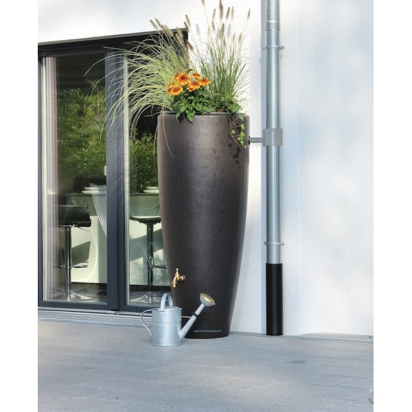 Réservoir Moka 300L Garantia avec robinet et collecteur Réservoir Moka 300L Garantia avec robinet et collecteur