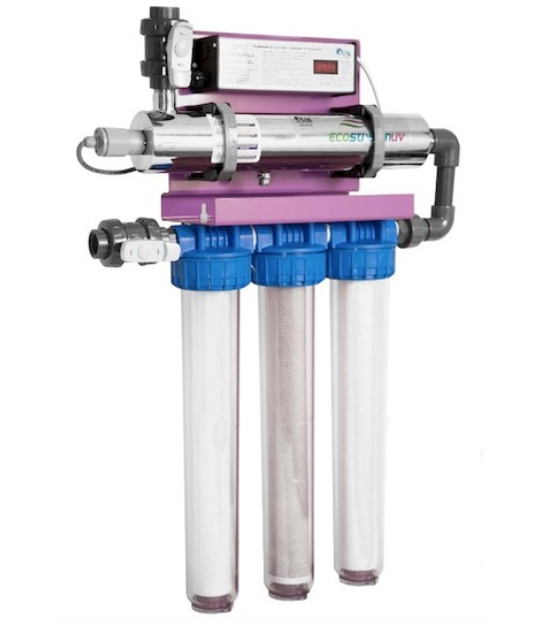 Skid ecostream utilise la technologie ultraviolet pour l'elimination des impuretés Skid ecostream utilise la technologie ultraviolet pour l'elimination des impuretés